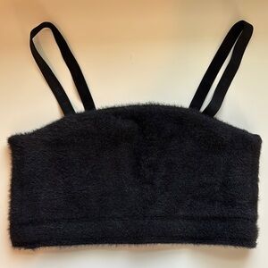 GSxWhitney Simmons Fuzzy Sports Bra